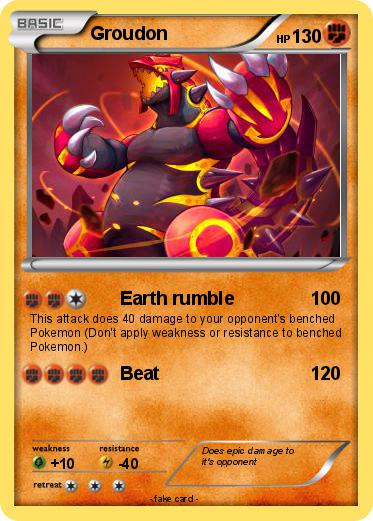Pokemon Groudon