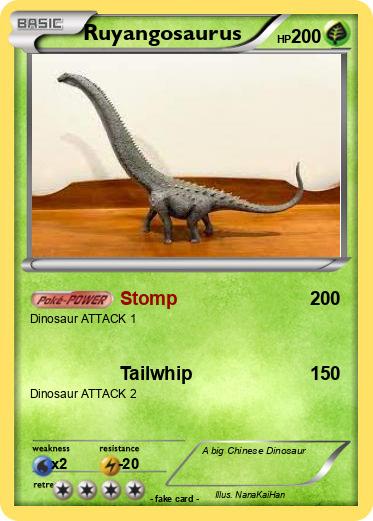 Pokemon Ruyangosaurus