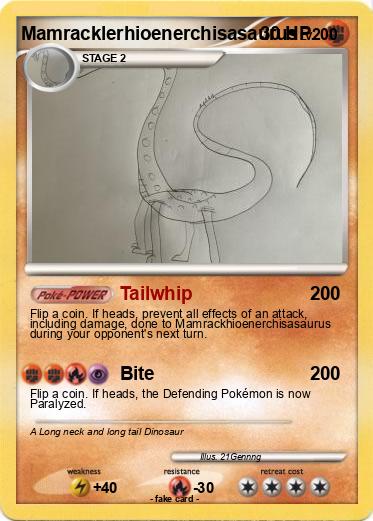 Pokemon Mamracklerhioenerchisasaurus