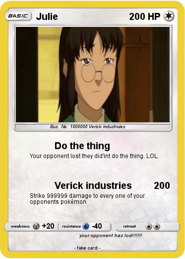 Pokemon Julie