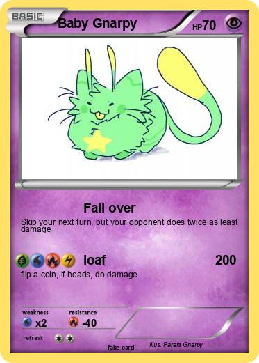 Pokemon Baby Gnarpy