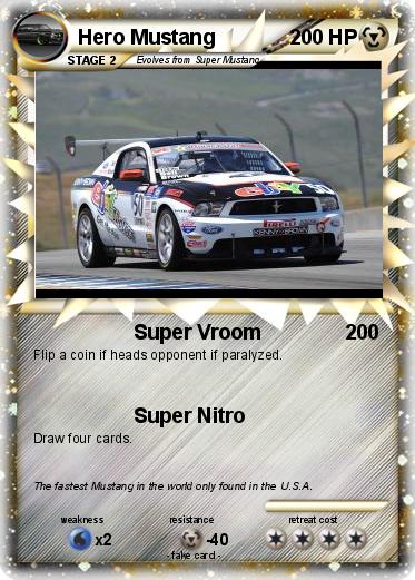 Pokemon Hero Mustang