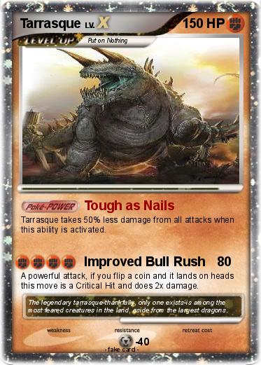 Pokemon Tarrasque