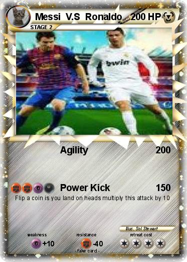 Pokemon Messi  V.S  Ronaldo