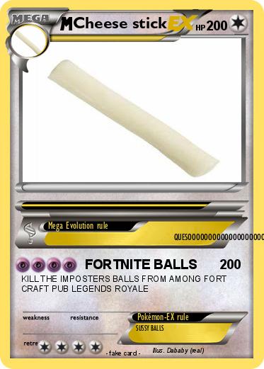Pokemon Cheese stick