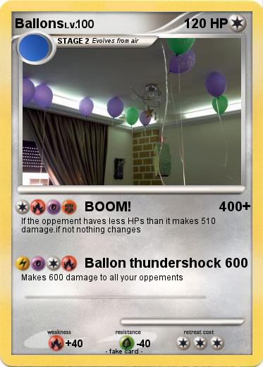 Pokemon Ballons