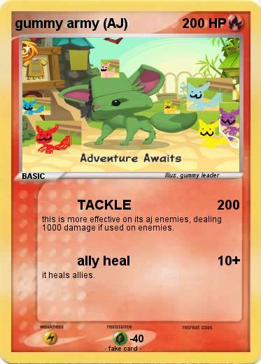 Pokemon gummy army (AJ)