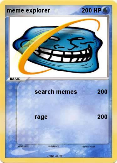 Pokemon meme explorer
