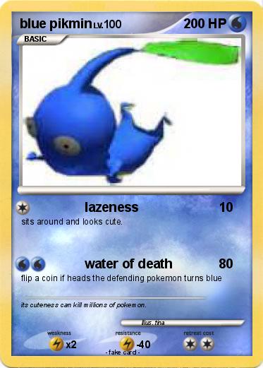 Pokemon blue pikmin