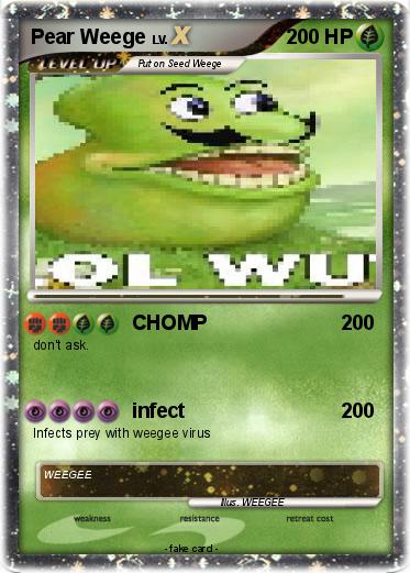 Pokemon Pear Weege
