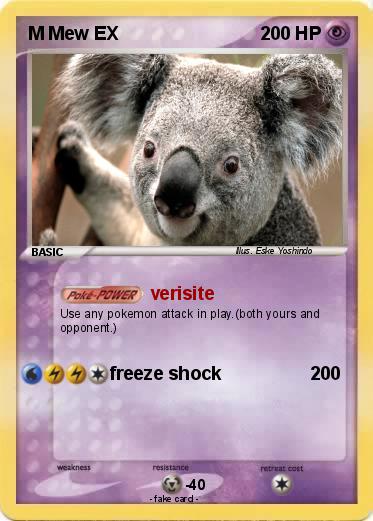 Pokemon M Mew EX