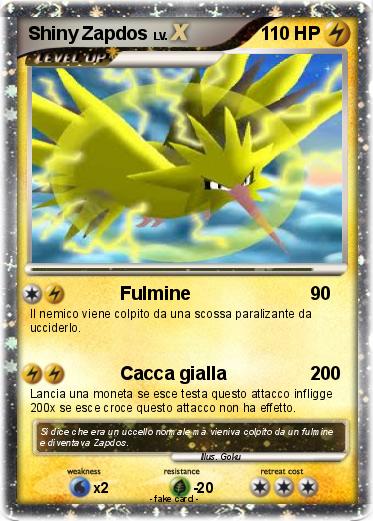 Pokemon Shiny Zapdos
