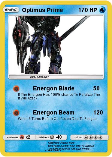 Pokemon Optimus Prime