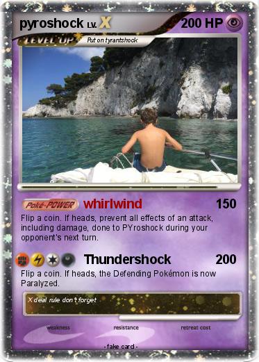Pokemon pyroshock
