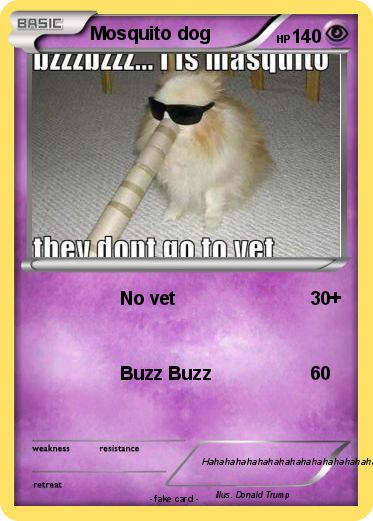 Pokemon Mosquito dog