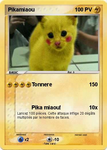 Pokemon Pikamiaou