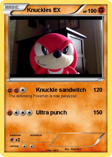 Pokemon Knuckles EX