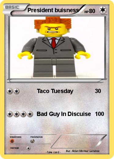 Pokemon President buisness