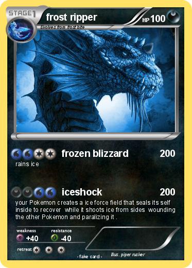 Pokemon frost ripper