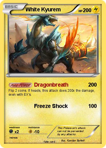 Pokemon White Kyurem