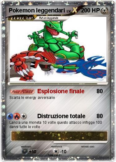 Pokemon Pokemon leggendari