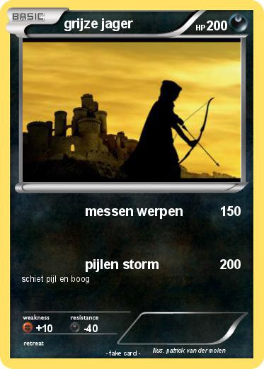 Pokemon grijze jager