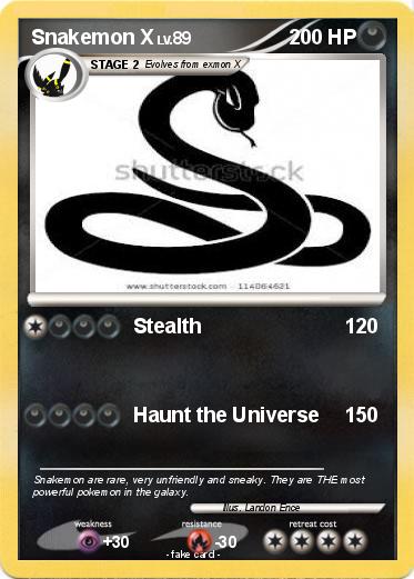 Pokemon Snakemon X