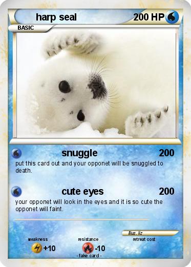 Pokemon harp seal