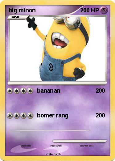 Pokemon big minon
