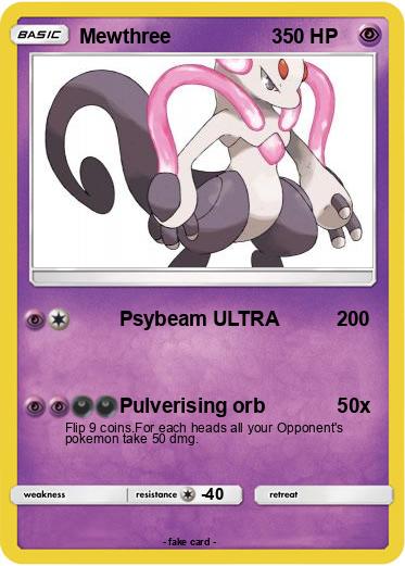 Pokemon Mewthree                  3