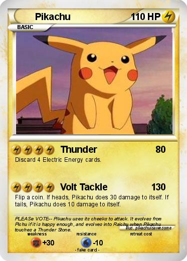 Pokemon Pikachu