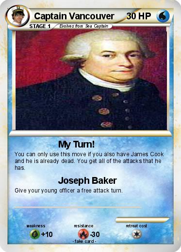 Pokemon Captain Vancouver