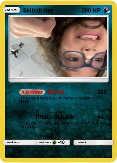 Pokemon Skibidi rizz