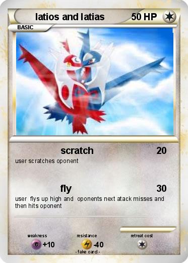 Pokemon latios and latias