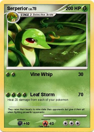 Pokemon Serperior