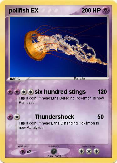 Pokemon pollfish EX