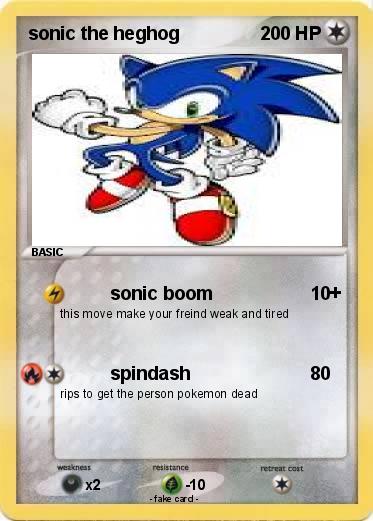 Pokemon sonic the heghog
