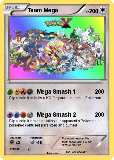 Pokemon Team Mega