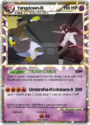 Pokemon Yangdown-N