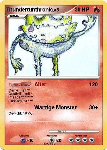 Pokemon Thundertunthronk