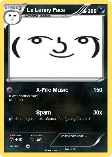 Pokemon Le Lenny Face