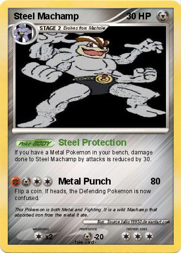Pokemon Steel Machamp