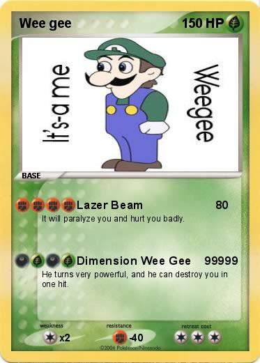 Pokemon Wee gee