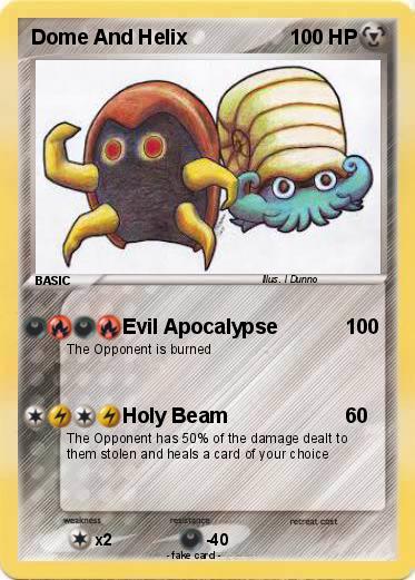 Pokemon Dome And Helix