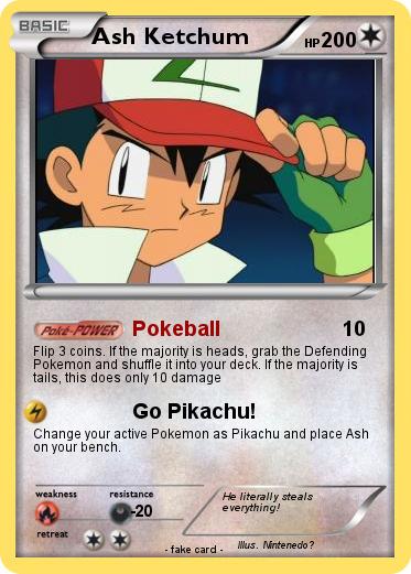 Pokemon Ash Ketchum