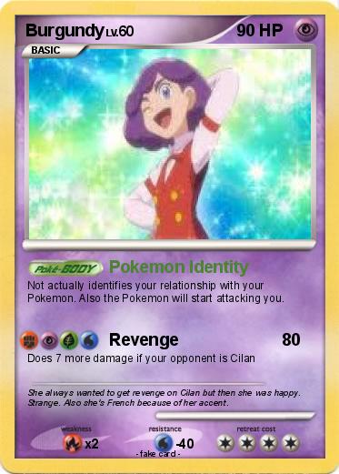 Pokemon Burgundy