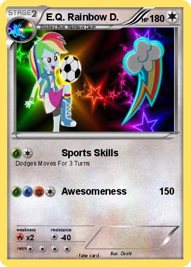 Pokemon E.Q. Rainbow D.