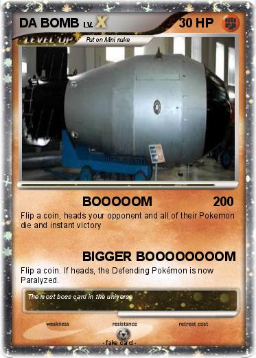 Pokemon DA BOMB