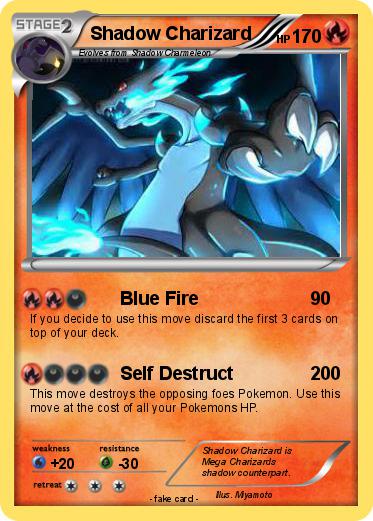 Pokemon Shadow Charizard
