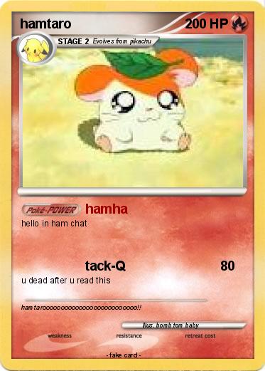 Pokemon hamtaro